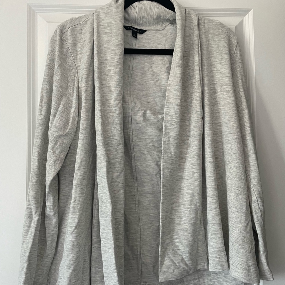 Banana Republic Gray Cardigan Sweater